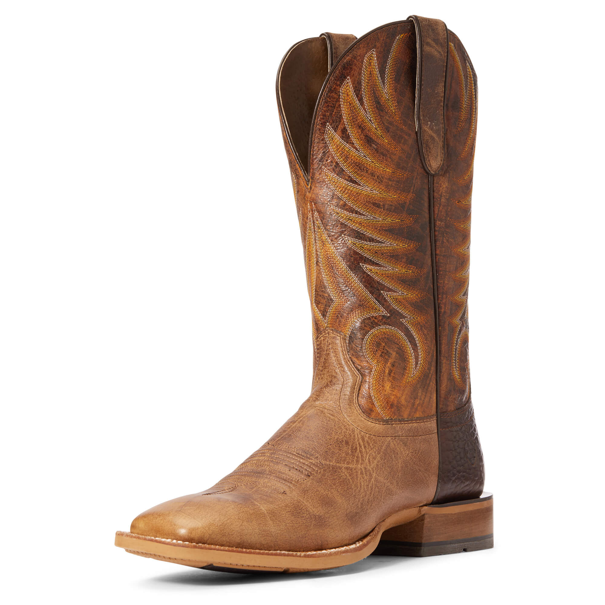 low heel cowboy boots mens