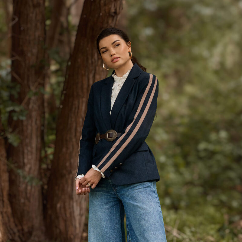 Dornie Wool Blazer Lifestyle