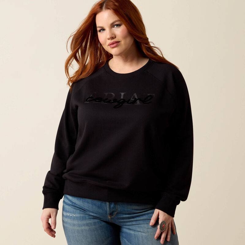 Essential Crew Sweatshirt Front Plus