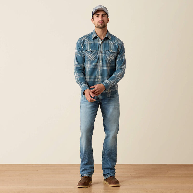 Retro Herron Fitted Snap Shirt Full