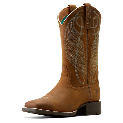 Round Up Wide Square Toe Western Boot | Ariat