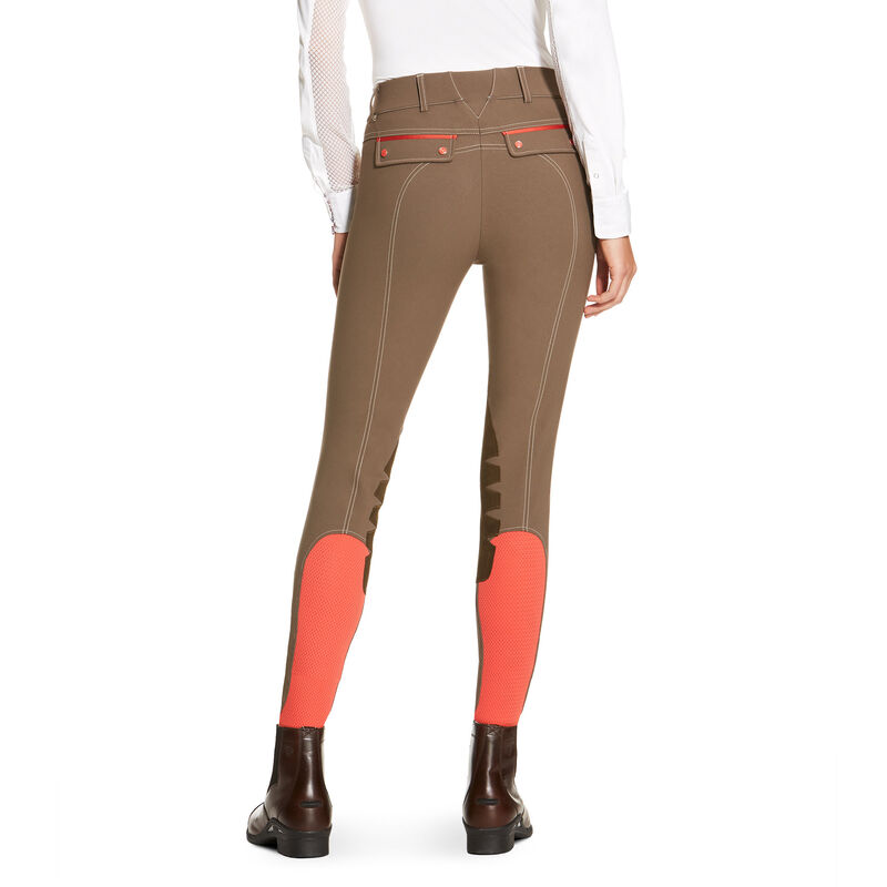 Olympia Acclaim Low Knee Patch Front Zip Knee Patch Breech