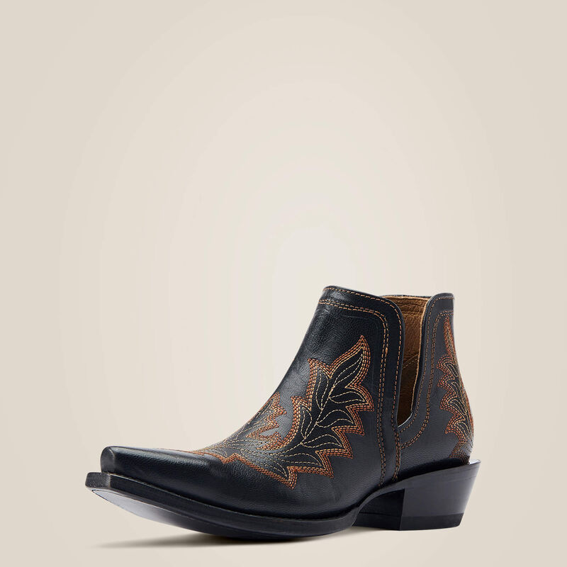 Dixon Low Heel Western Boot
