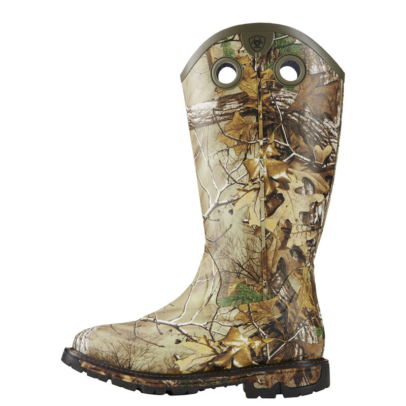Conquest Buckaroo Waterproof Square Toe Rubber Boot