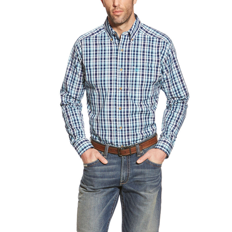 Walden LS Fitted Perf Fitted Shirt | Ariat