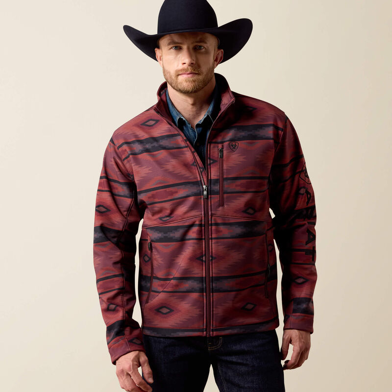 Logo Softshell Jacket Front