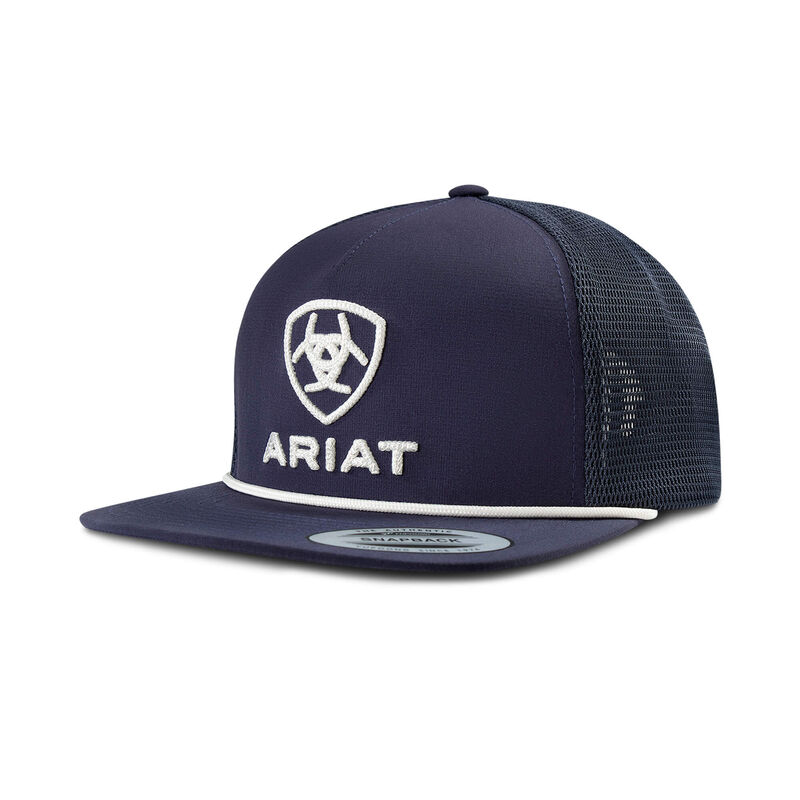 Raised Embroidery With Brim Rope Cap Front