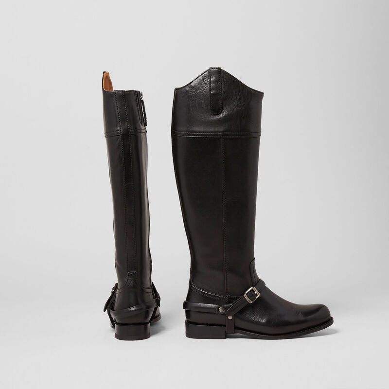 Pamplona: Women's Full Grain Leather Fashion Riding Boots | Two24