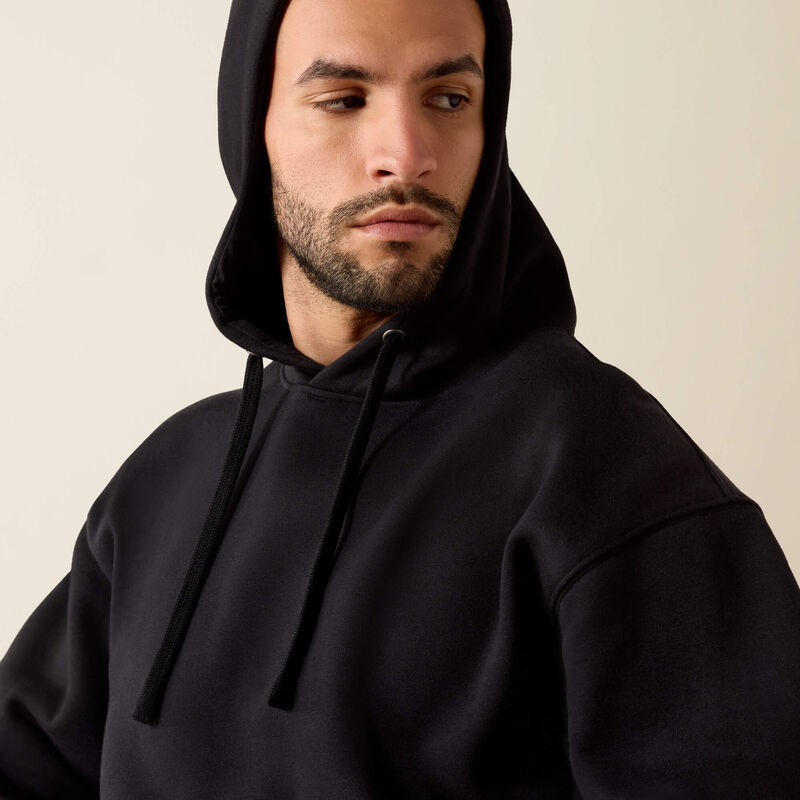 Rebar Workman Bearded Skull Hoodie 01