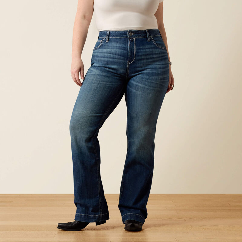Perfect Rise Davina Slim Trouser Jeans Front Plus