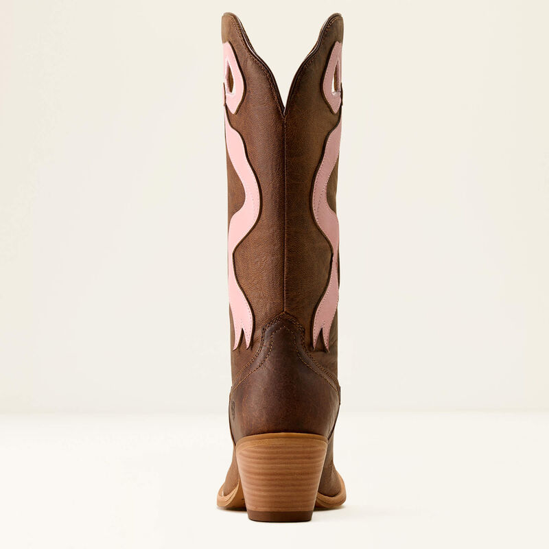 Beaux J Toe Western Boot Heel