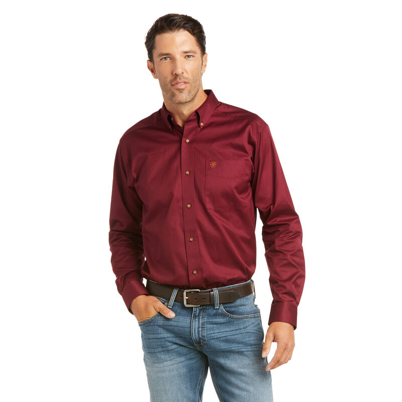Solid Twill Fitted Shirt | Ariat