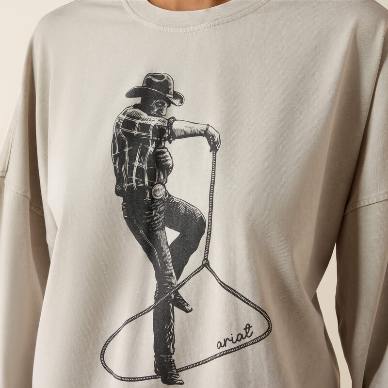 Canvas Oversized Long Sleeve T-Shirt 01