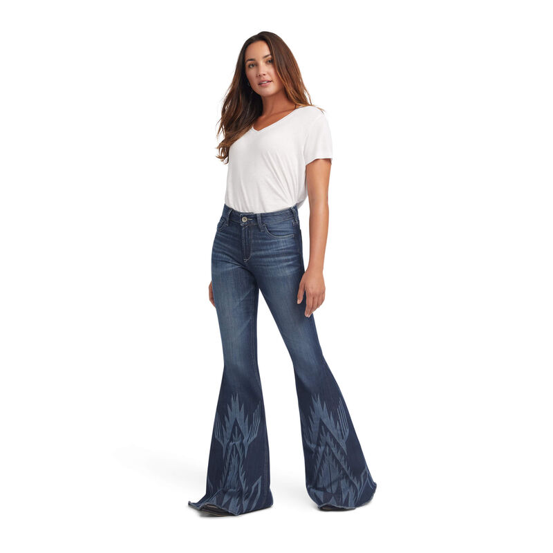 High Rise Chimayo Extreme Flare Jean