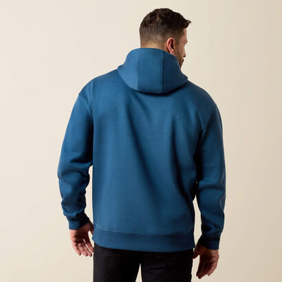 Rebar Workman Graphic Hoodie Back