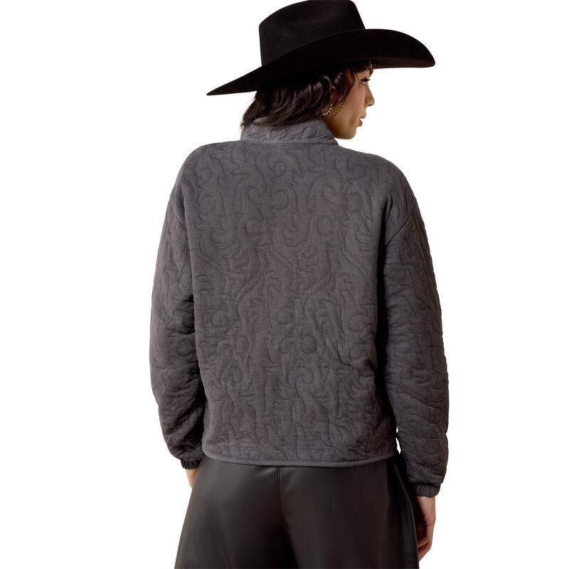 Boot Stitch 1/2 Zip Pullover Back