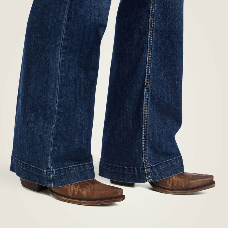 Trouser Mid Rise Amaryllis Wide Leg Jean
