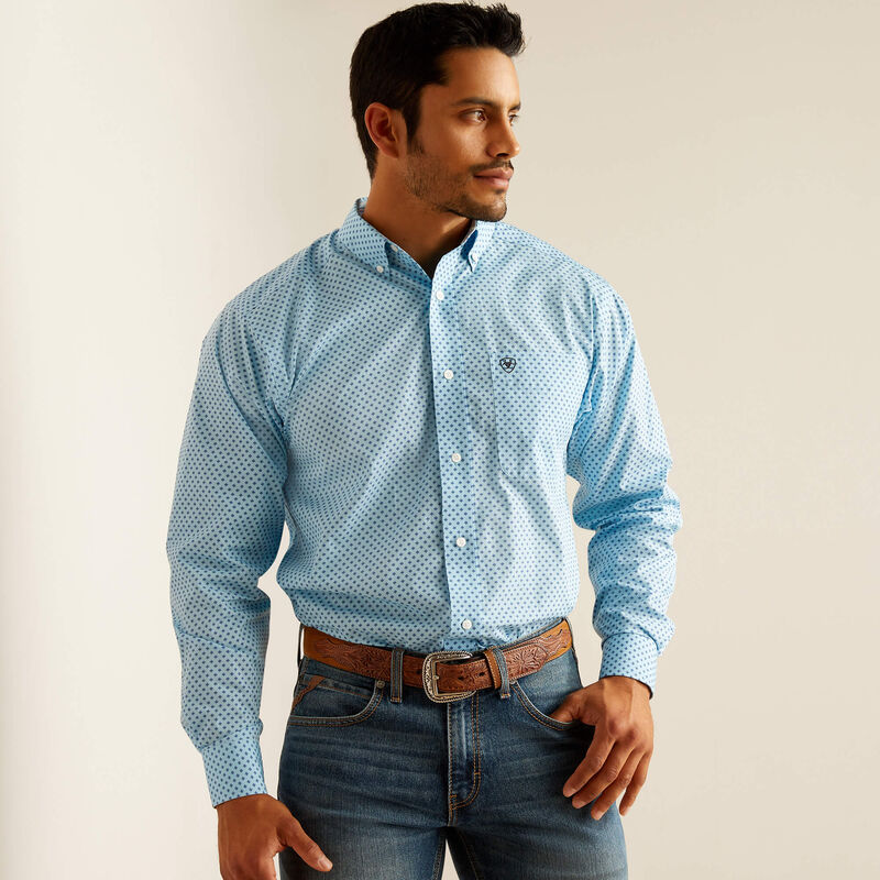 Wrinkle Free Ricky Classic Fit Shirt