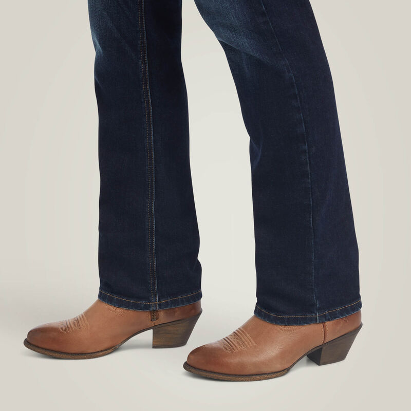 Premium High Rise Stretch Straight Jean