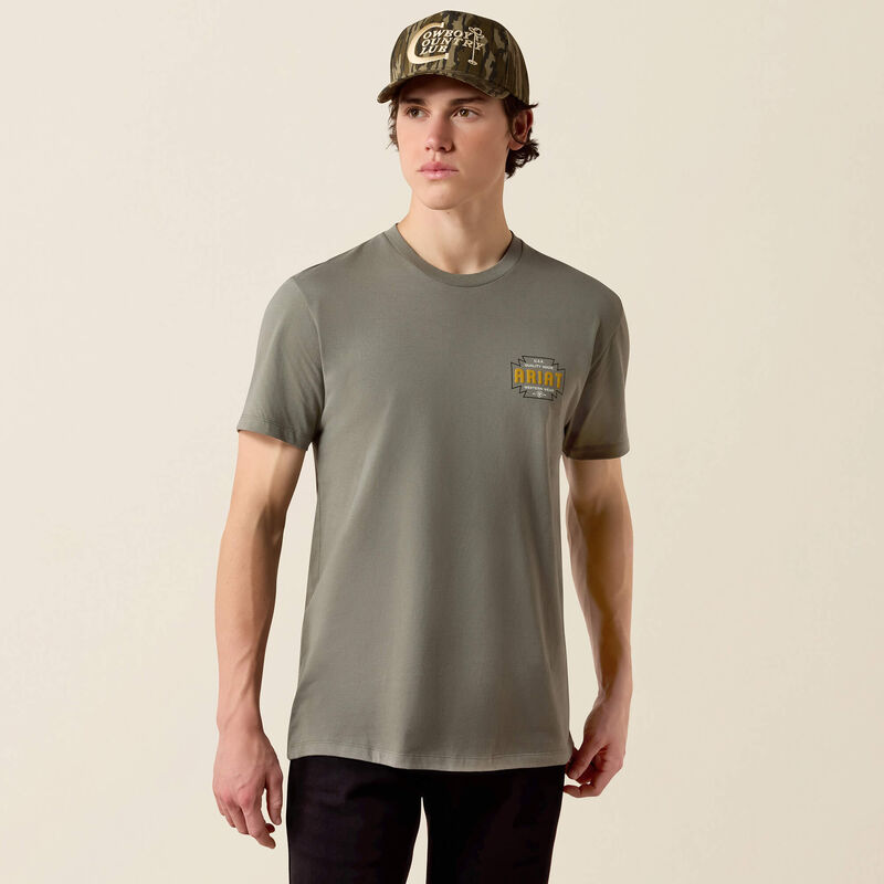 Ariat Southwest Cross Badge T-Shirt Back