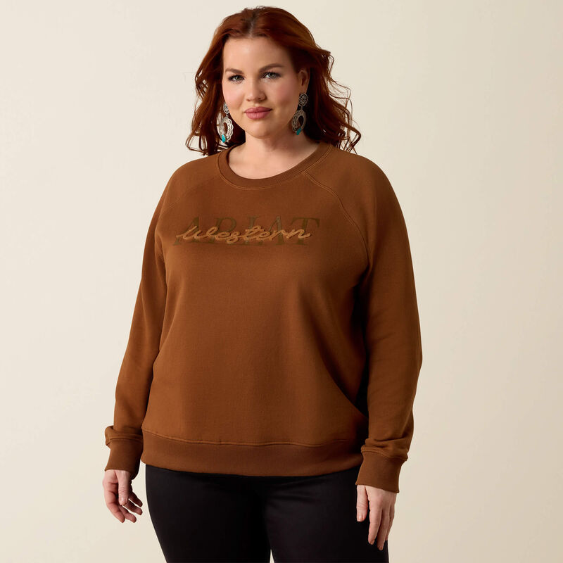 Essential Crew Sweatshirt Front Plus