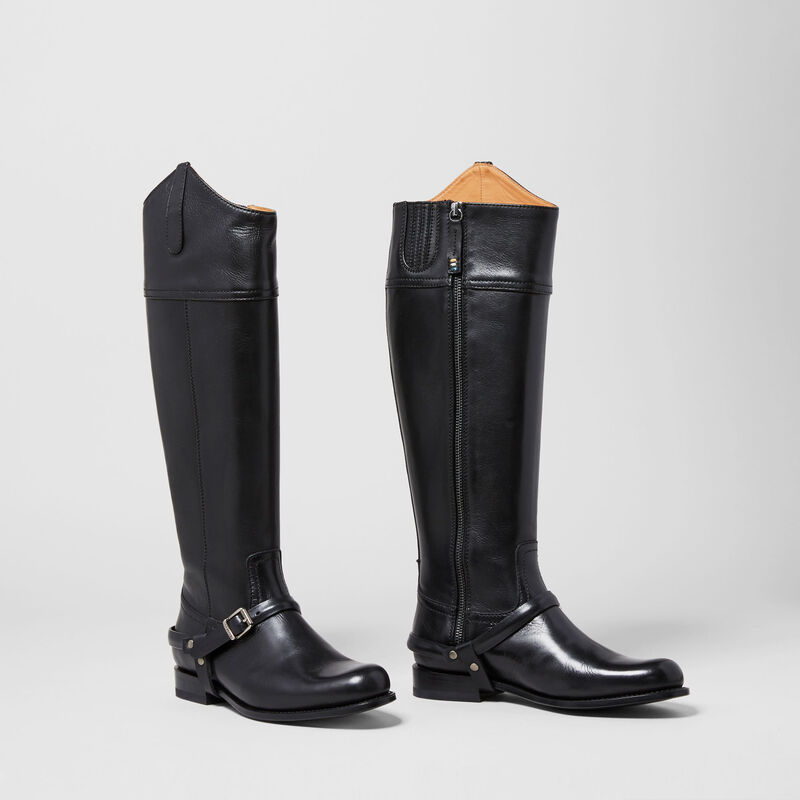 Pamplona: Women's Full Grain Leather Fashion Riding Boots | Two24