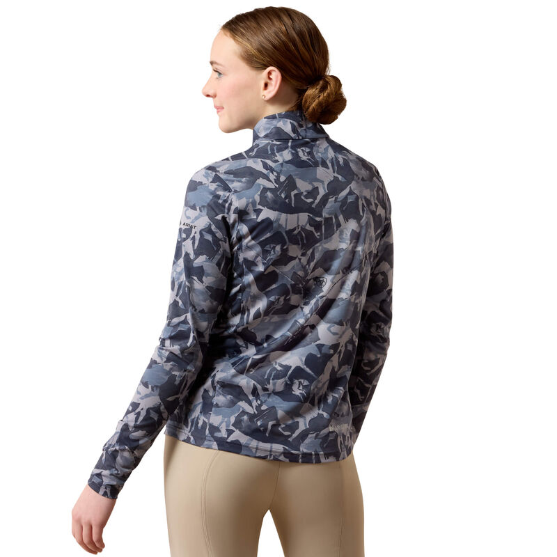 LunaVeil 1/4 Zip Baselayer Back