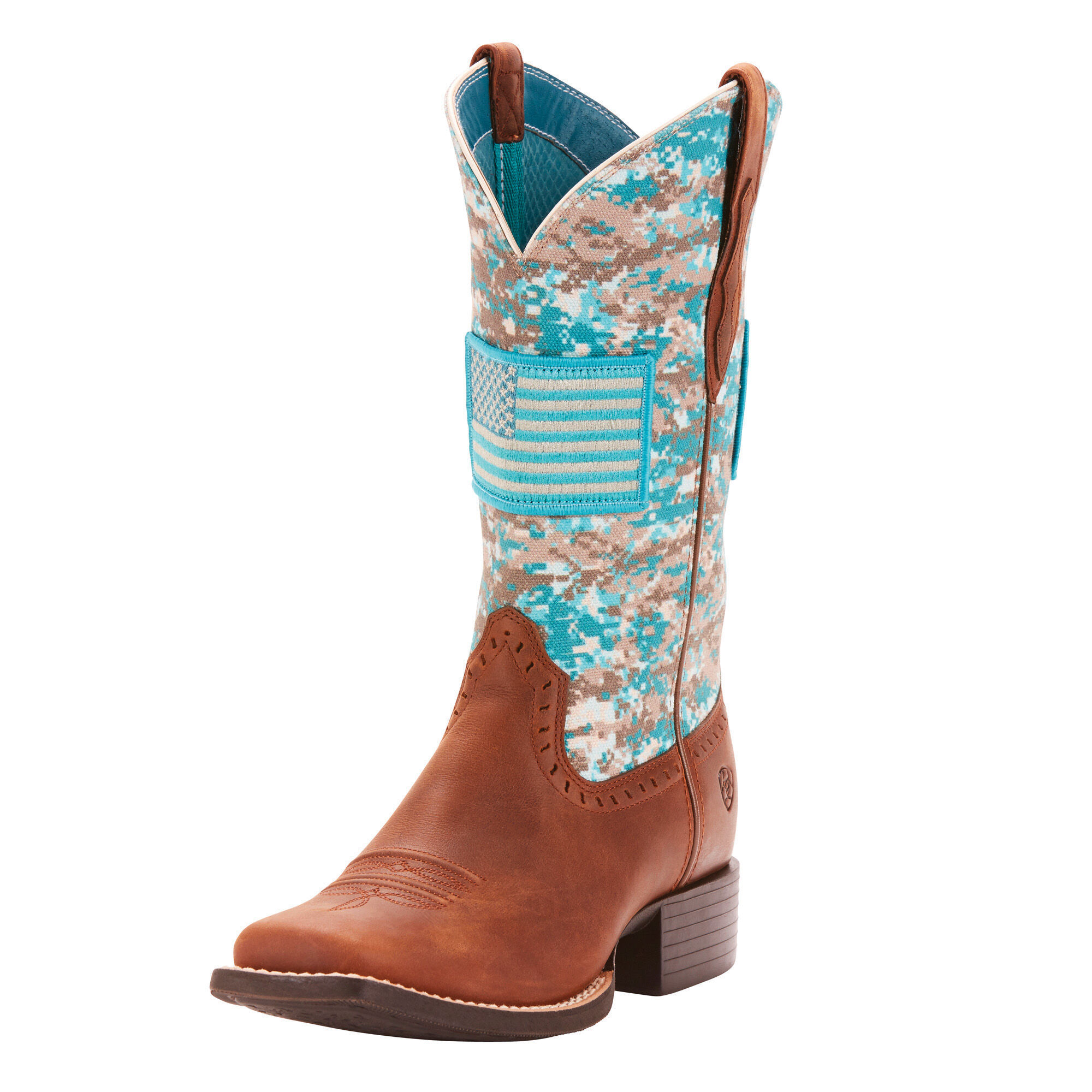 Buy > ariat camo american flag boots > in stock