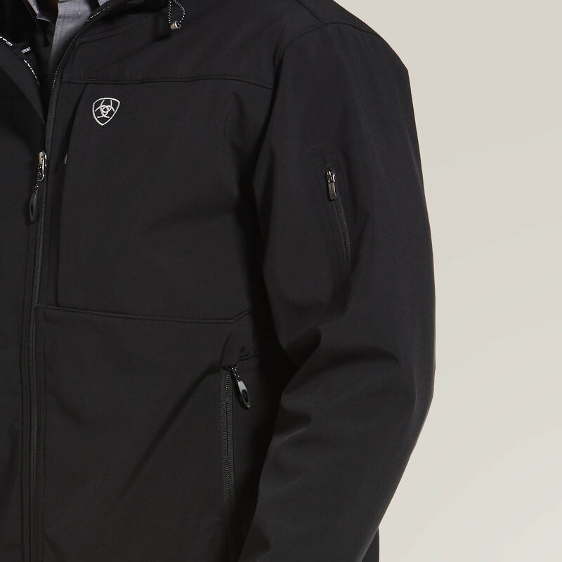 Vernon Hooded Softshell Water Resistant Jacket