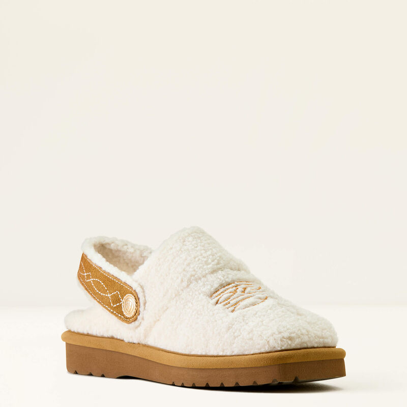 Jackie Square Toe Sling Back Slipper Medial