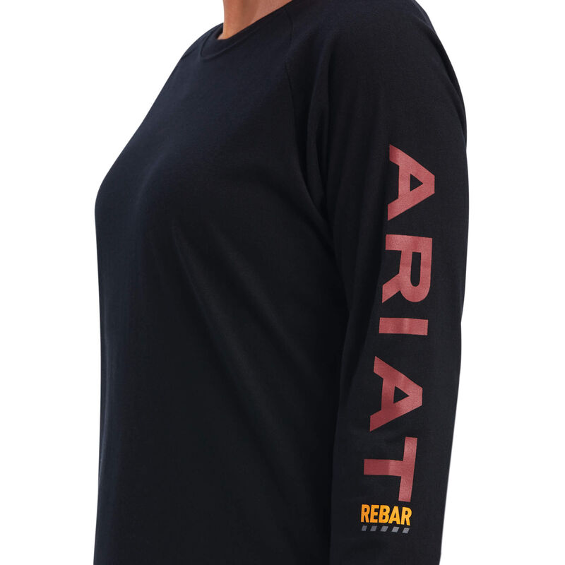 Rebar Cotton Strong Logo Graphic T-Shirt