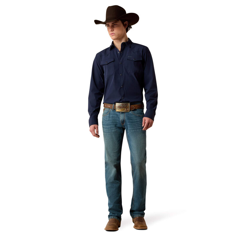 FrontierTough VentTEK Western Fitted Snap Shirt Full