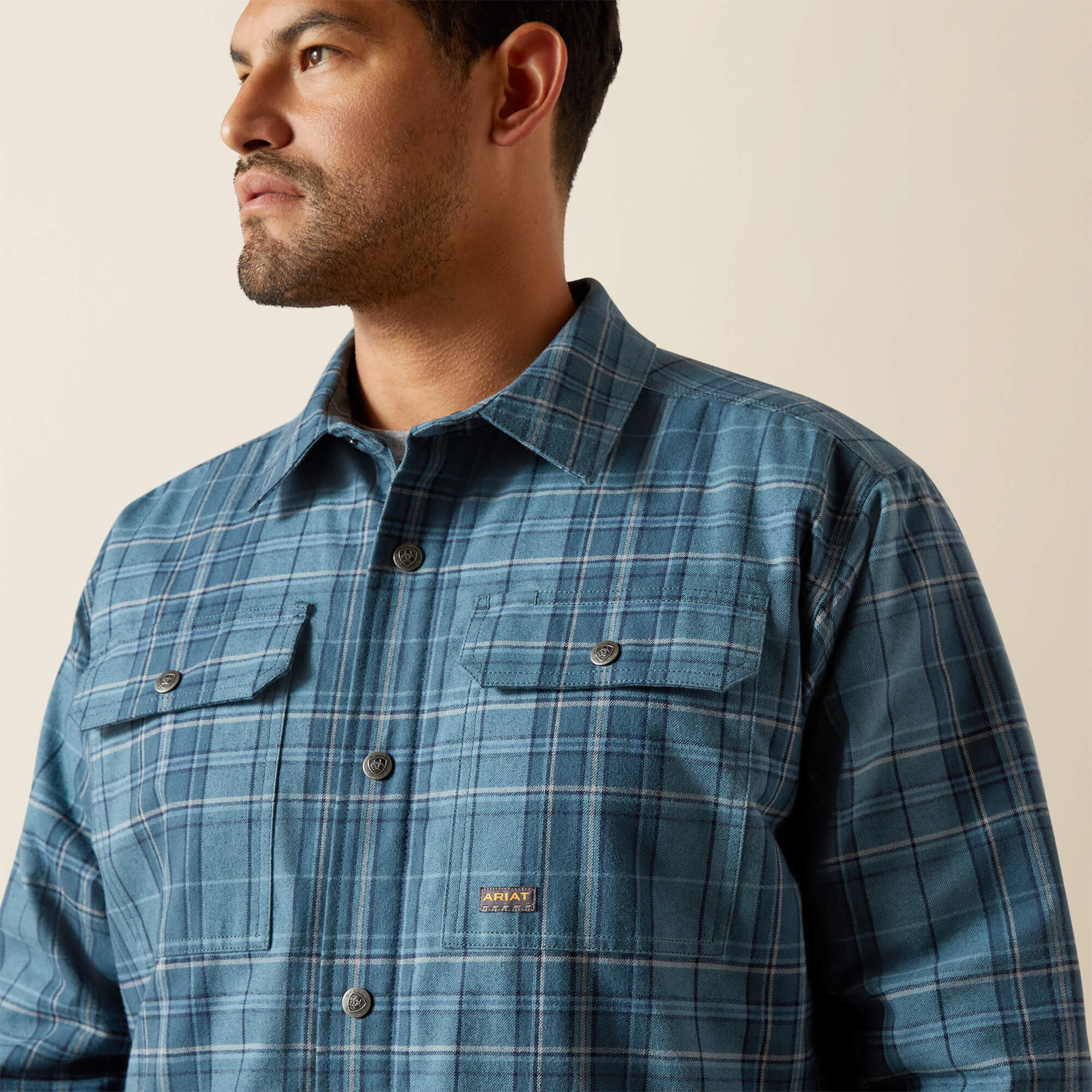 Rebar Flannel Insulated Shirt Jacket - thumbnail 8