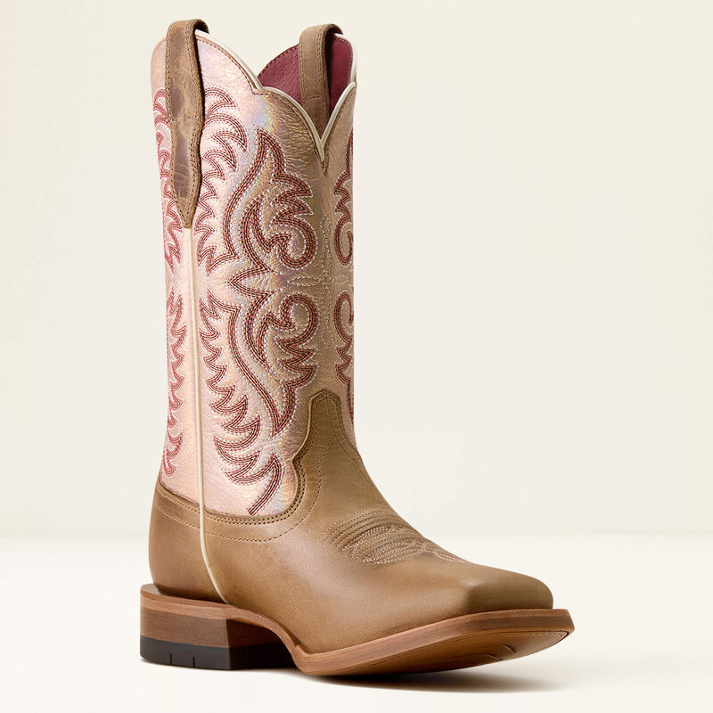Frontier Drift Wide Square Toe Western Boot Medial