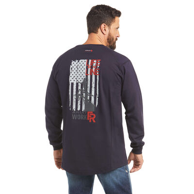 FR Air Life on the Line Graphic Top