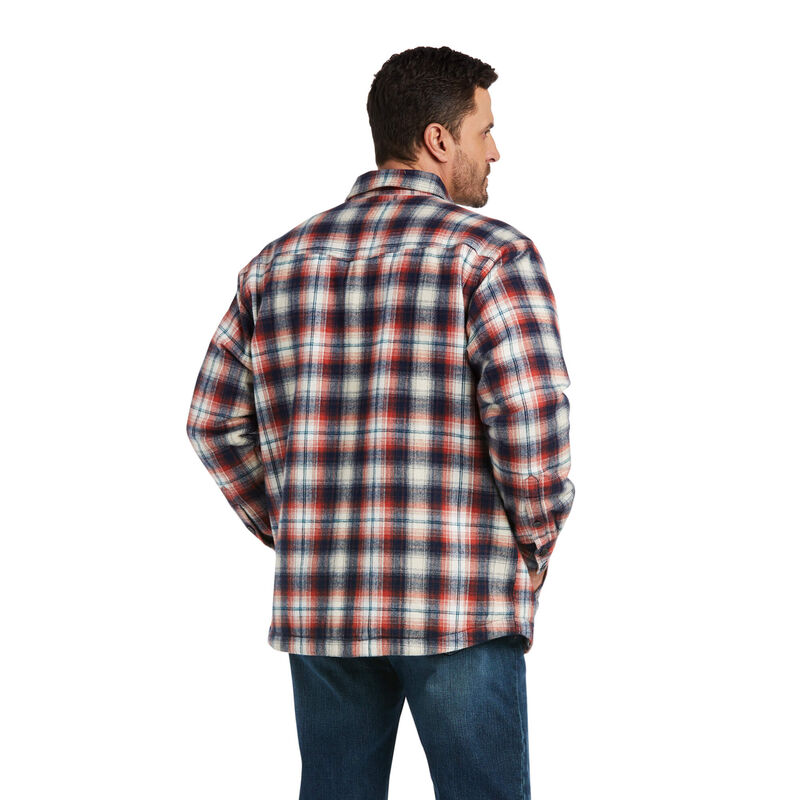 Retro Hasselhoff Insulated Shirt Jacket