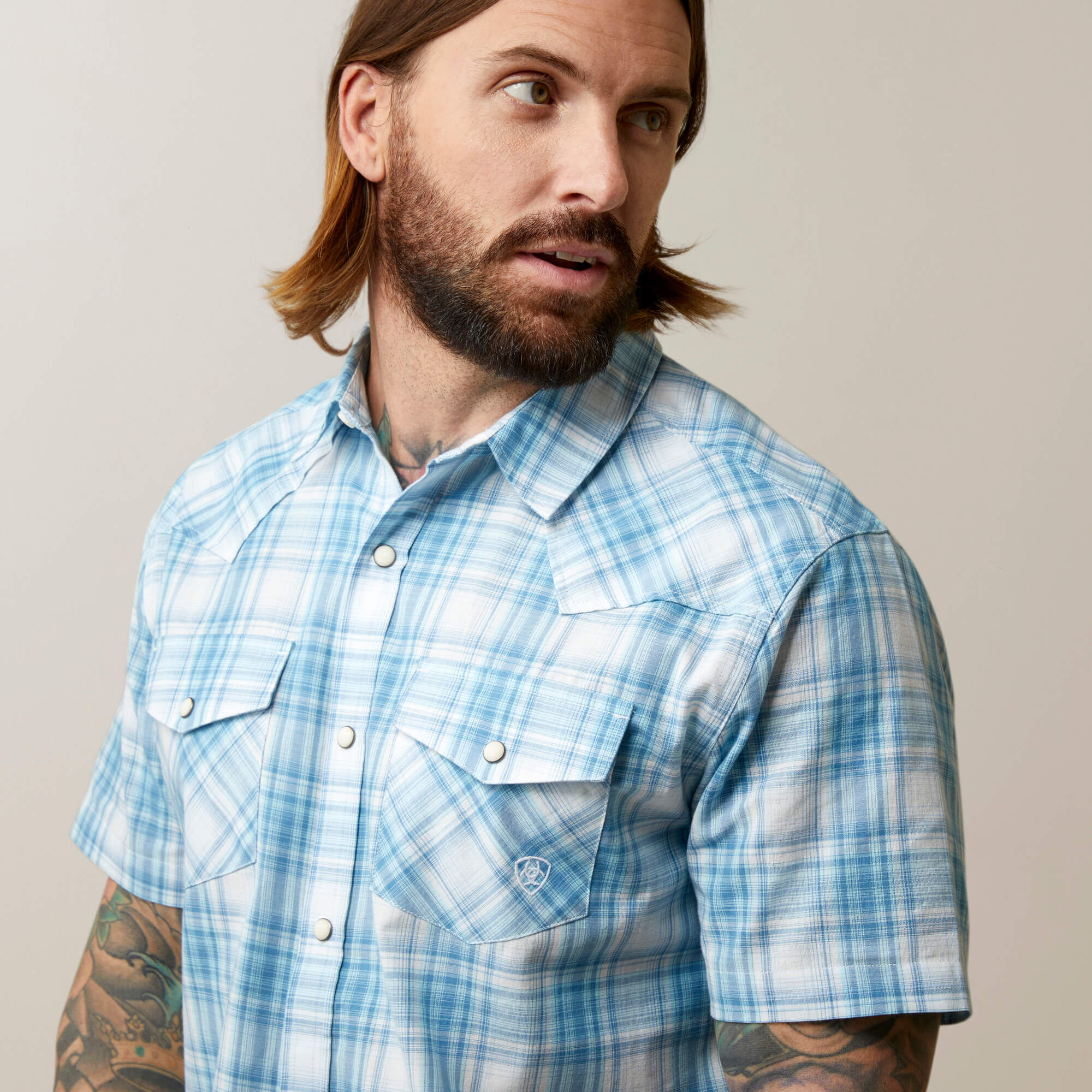 thumbnail image 2 of Ariat / Men's Hinston Retro Fit Shirt 2 of 10