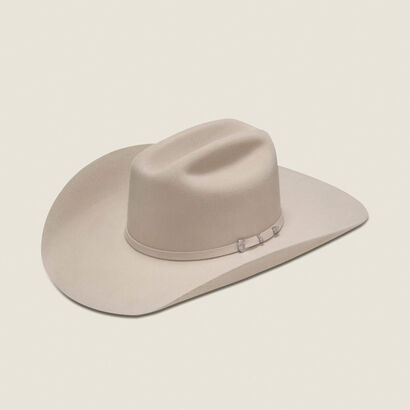Western Cowboy Hat 3X Wool with Buckle Front