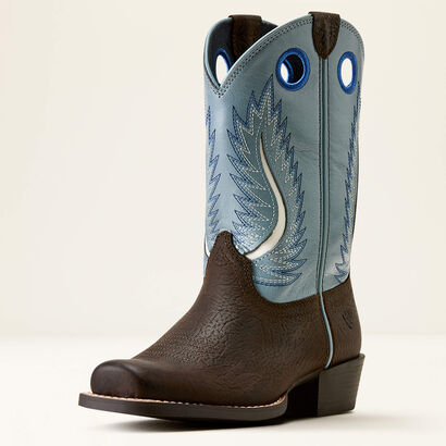 Futurity Fort Worth Cutter Toe Western Boot 3-4 Front