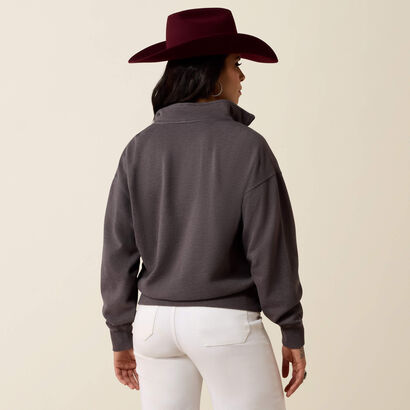 Fern 1/2 Zip Sweatshirt Back
