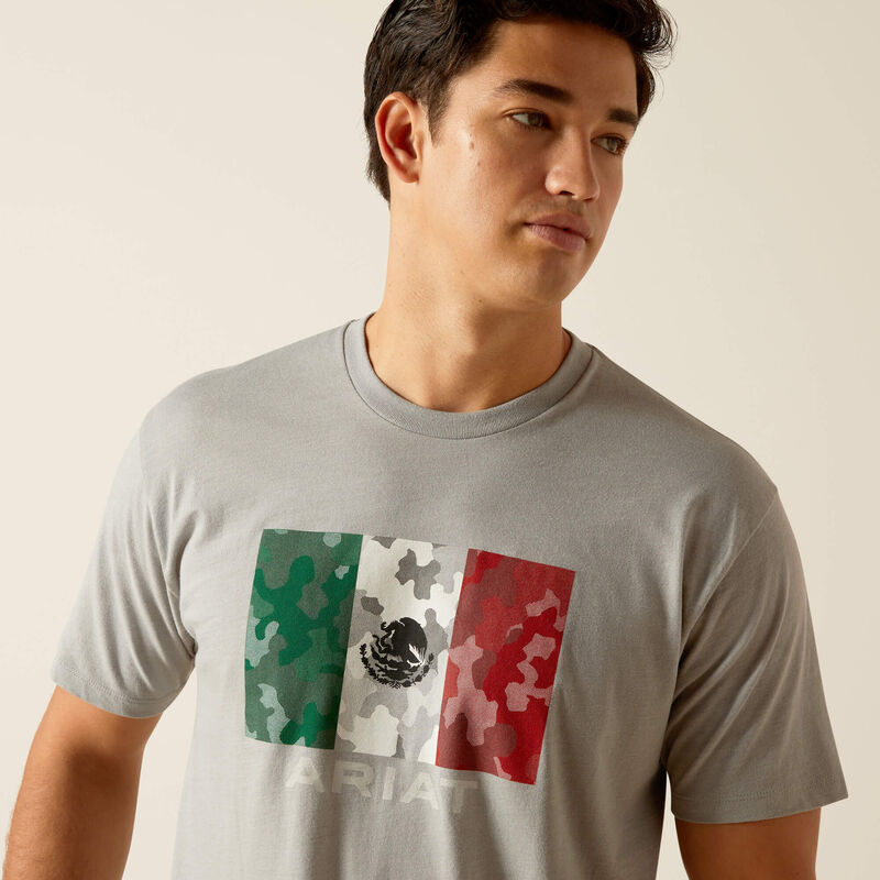 Ariat Mexico Camo Flag T-Shirt