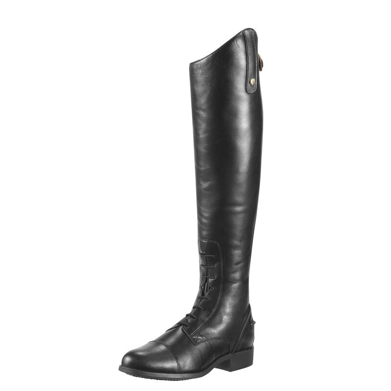 Petite-friendly narrow-calf leather riding boots: Ariat York