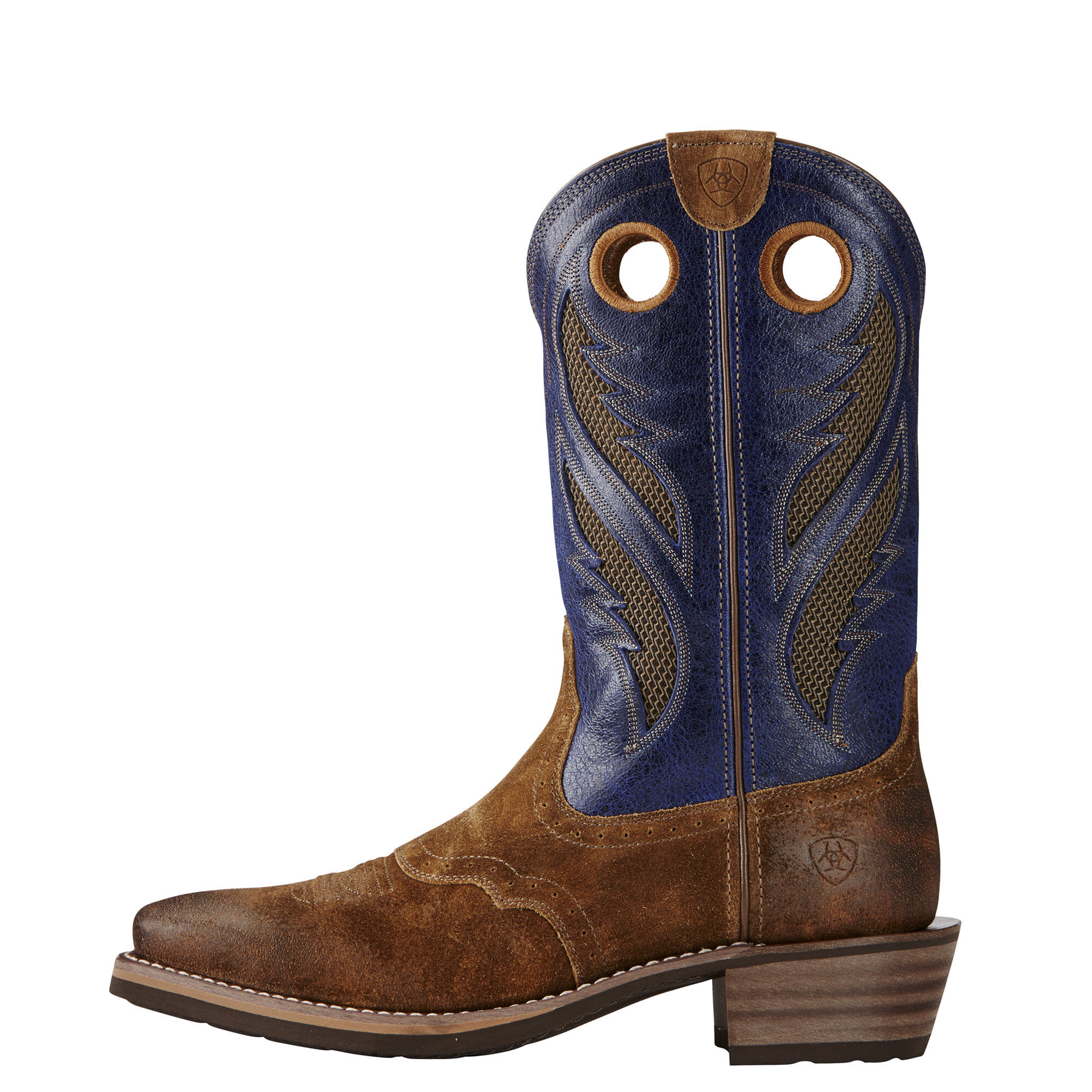 Ariat Mens Heritage Roughstock Venttek Western Cowboy Boot