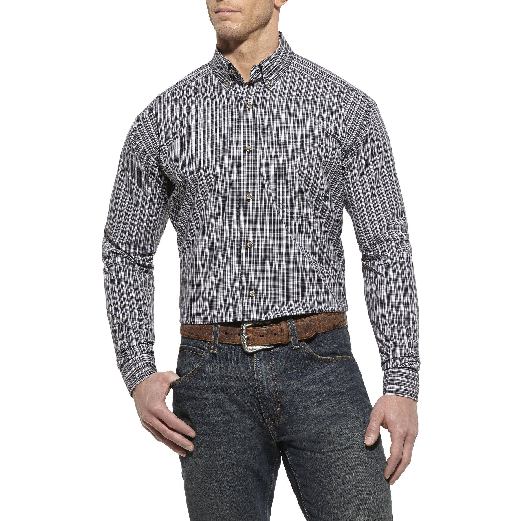 ariat slim fit shirts