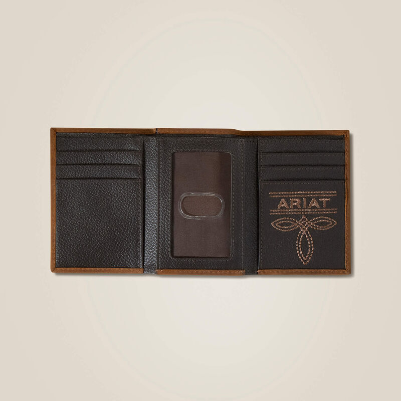 Flag Shield Trifold Wallet