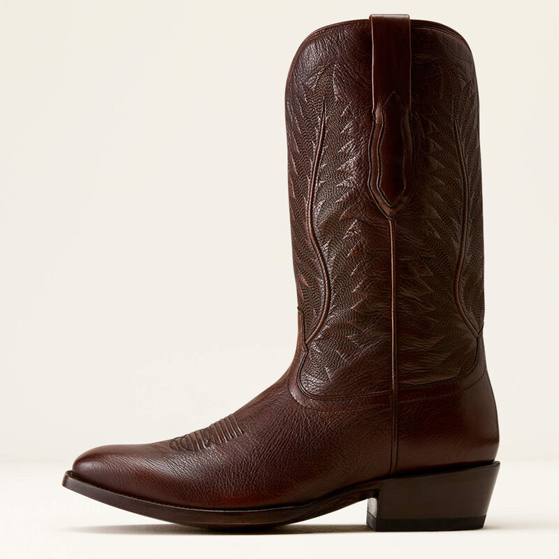 Bench Made Ketchum French Toe Western Boot Side