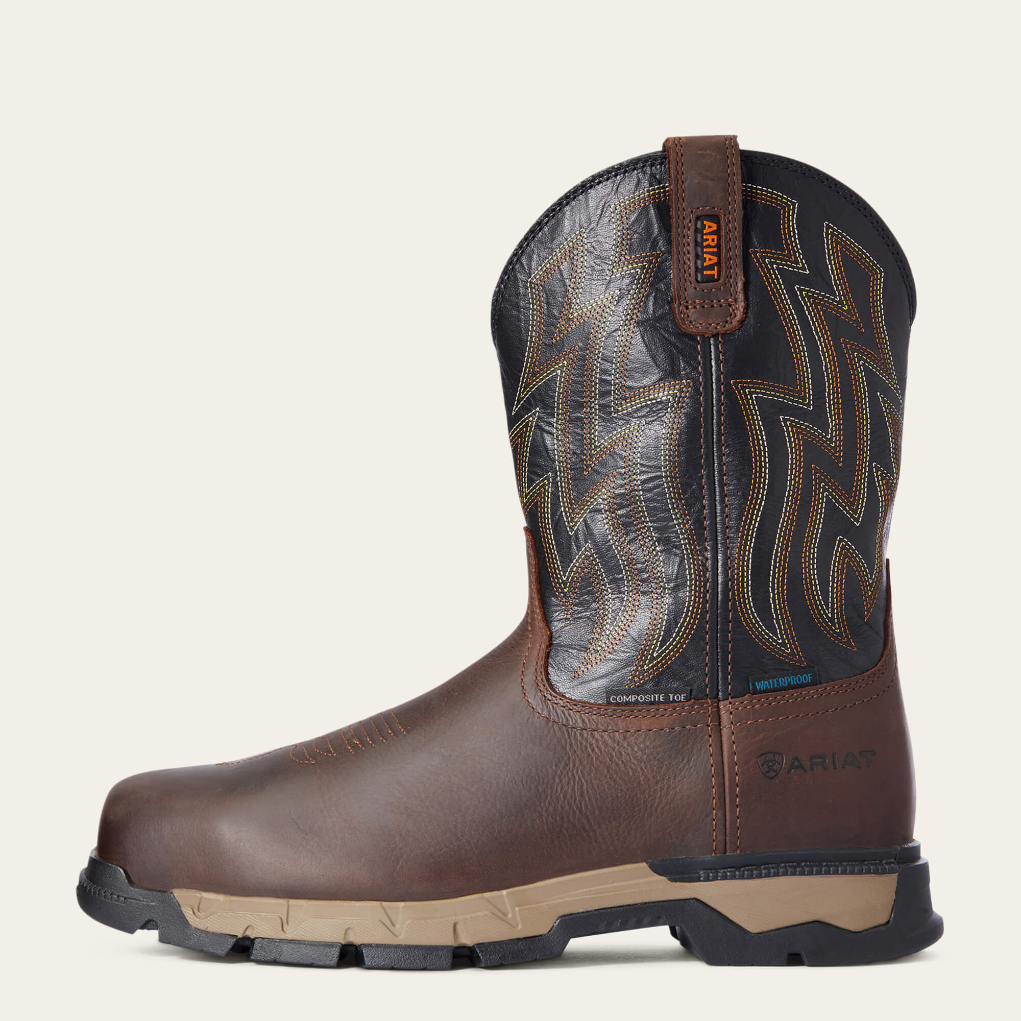 Rebar Flex Western Waterproof Composite Toe Work Boot - thumbnail 2