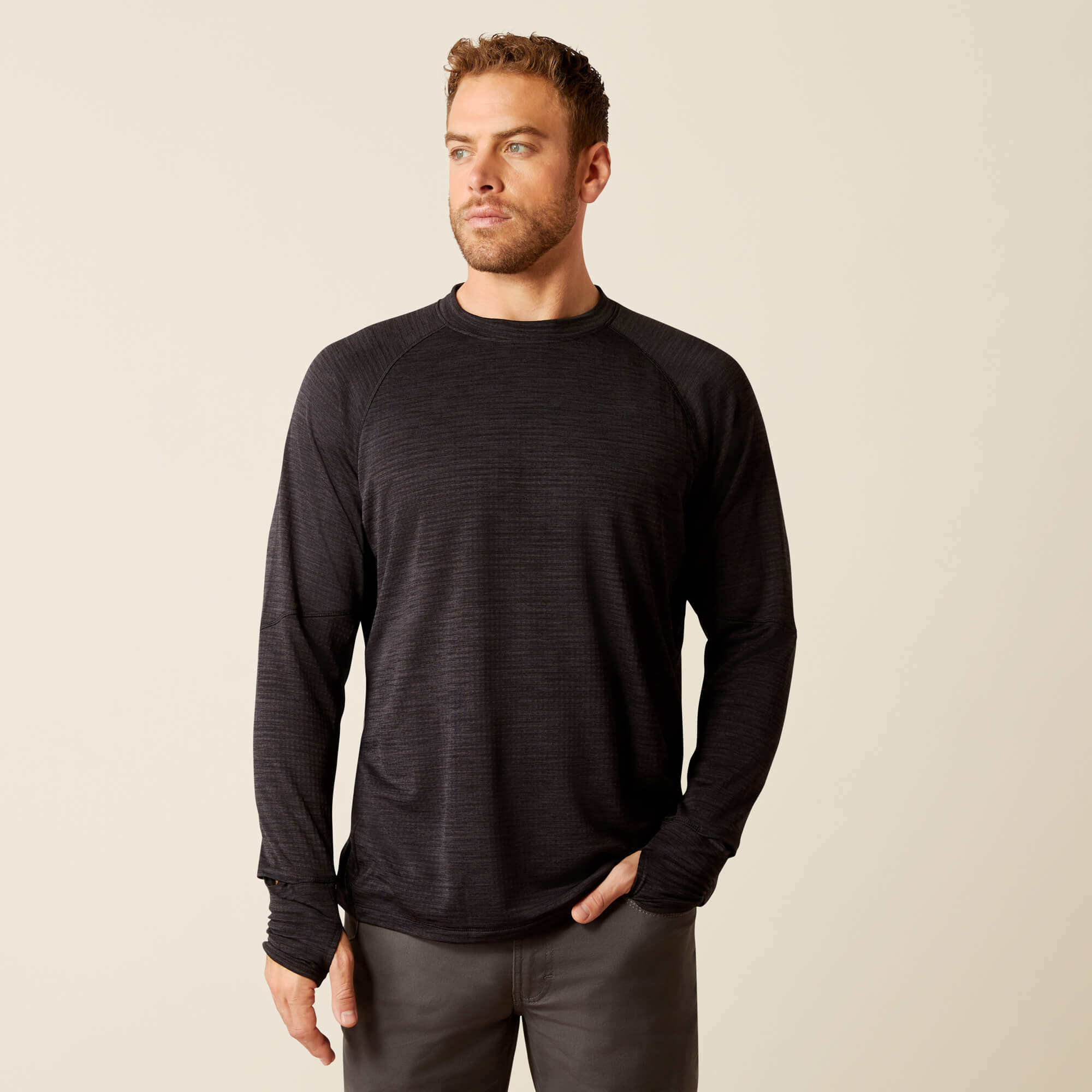 Rebar Gridwork Crewneck T-Shirt - thumbnail 9