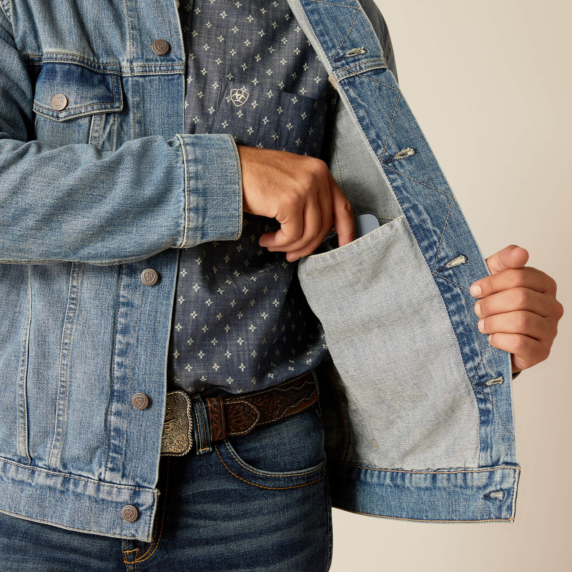 Denim Trucker Jacket - thumbnail 5