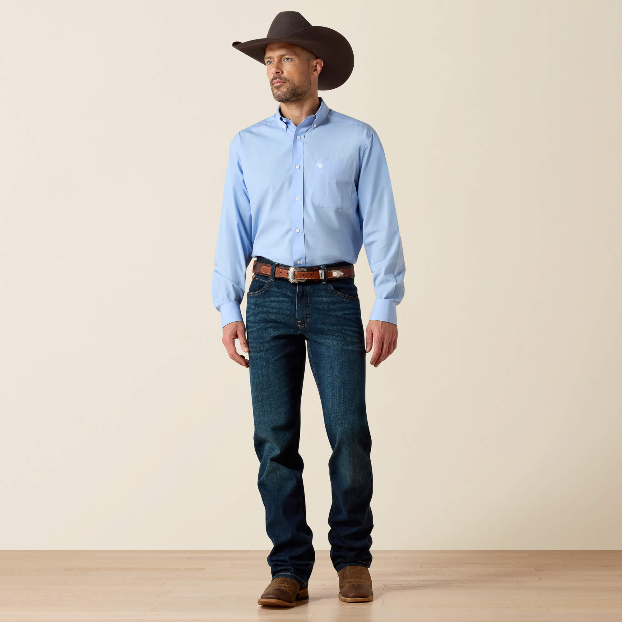 M5 Slim Stretch Legacy Stackable Straight Leg Jean - thumbnail 3
